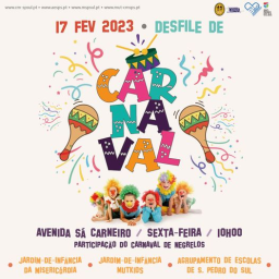 Cartaz Carnaval de São Pedro do Sul 2023