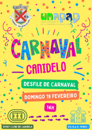 Cartaz Carnaval de Canidelo 2023