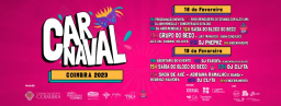 Cartaz Carnaval de Coimbra 2023