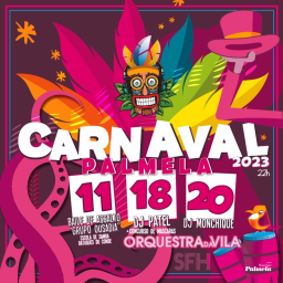 Cartaz Carnaval de Palmela 2023
