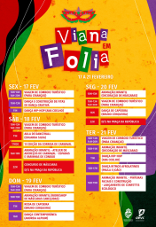 Cartaz Carnaval de Viana do Castelo 2023