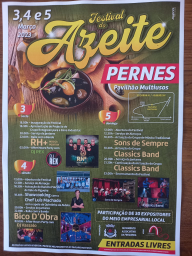 Cartaz Festival do Azeite Pernes 2023