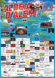 Cartaz Festas Aldeia de Além 2023
