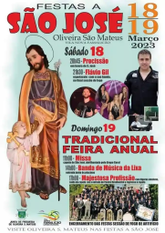 Cartaz Feira Anual de São José 2023