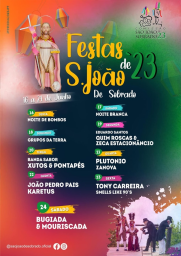 Cartaz Festas de S. João de Sobrado 2023