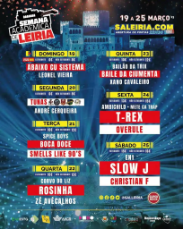 Cartaz Semana Académica de Leiria 2023