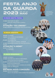 Cartaz Festa Anjo da Guarda 2023 - Arreigada
