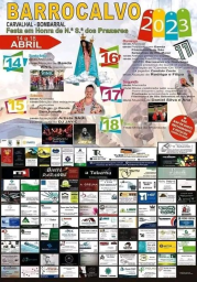 Cartaz Festas de Barrocalvo 2023