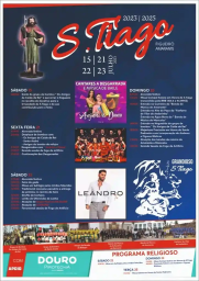Cartaz Festa de São Tiago 2023 - Figueiró