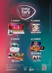 Cartaz Granja Park Fest 2023 - Castelo Branco
