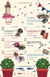 Cartaz XIX Festa do Padroeiro 2023 - Riachos
