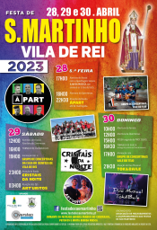Cartaz Festa de S. Martinho 2023 - Vila de Rei