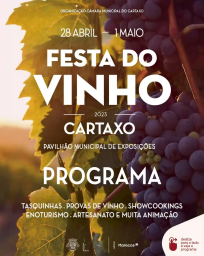 Cartaz Festa do Vinho 2023 - Cartaxo