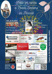 Cartaz Festa em honra de Nossa Senhora da Piedade 2023 - Aveiro