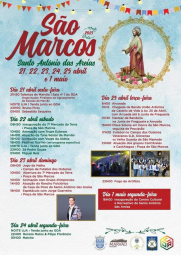 Cartaz São Marcos 2023 - Santo António das Areias