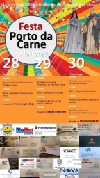 Cartaz Festa Porto da Carne 2023 