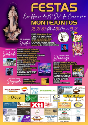 Cartaz Festas em Honra de Nossa Senhora da Conceição 2023 - Montejuntos
