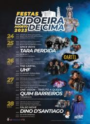 Cartaz Festas Bidoeira de Cima 2023 