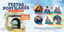 Cartaz Festas Populares Pinhal Novo 2023 - Pinhal Novo