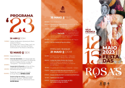 Cartaz Festas das Rosas 2023 - Viana do Castelo