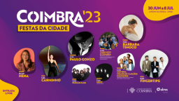 Cartaz Festas da Cidade de Coimbra 2023