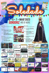 Cartaz Festas em Honra de Nossa Senhora da Soledade 2023 - Gondoriz