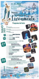 Cartaz Festas em Honra de Nossa Senhora do Livramento 2023 - Fragoso