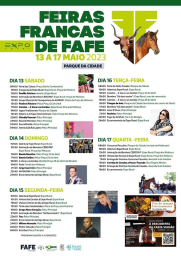 Cartaz Feiras Francas de Fafe 2023 - Fafe