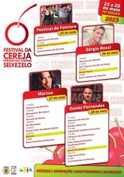 Cartaz Festival da Cereja 2023 - Seixezelo