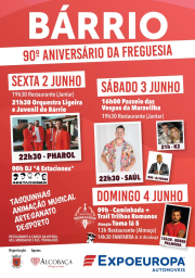 Cartaz 90º Aniversário da Freguesia 2023 - Bárrio