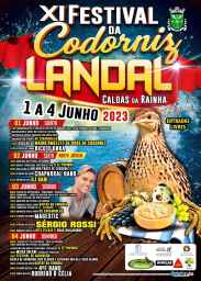 Cartaz XI Festival da Codorniz 2023 - Landal