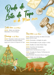 Cartaz Bodo de Leite do Topo 2023 - Ilha de São Jorge