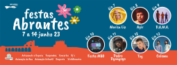 Cartaz Festas de Abrantes 2023 - Abrantes