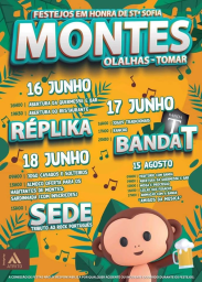 Cartaz Festejos em Honra de Santa Sofia 2023 - Montes