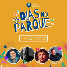 Cartaz OS DIAS NO PARQUE 2023 - Póvoa de Varzim