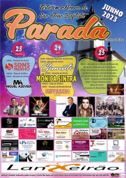Cartaz Festas em Honra de São João Baptista 2023 - Parada