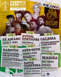 Cartaz Corpo de Deus 2023 - Paços de Ferreira
