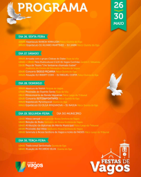Cartaz Festas de Vagos 2023 
