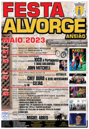 Cartaz Festa Alvorge 2023 - Ansião