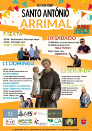 Cartaz Festa em Honra de Santo António 2023 - Arrimal