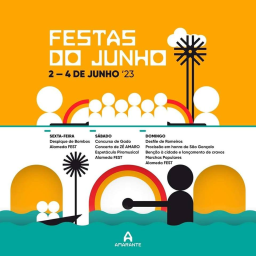 Cartaz Festas de Junho 2023 - Amarante
