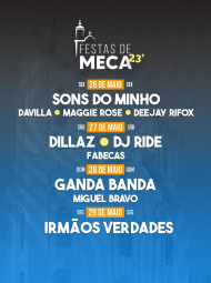 Cartaz Festas de Meca 2023 - Alenquer