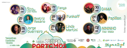 Cartaz Festas de São Pedro 2023 - Porto de Mós