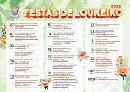 Cartaz Festas de Loureiro 2023 - Oliveira de Azeméis