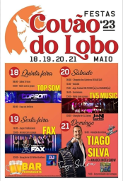 Cartaz Festas Covão do Lobo 2023 - Vagos