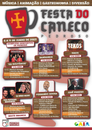 Cartaz Festa do Caneco 2023 - Pedroso