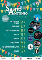 Cartaz Festa de Santo António 2023 - Livramento