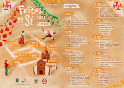 Cartaz Festas da Sé 2023 - Funchal