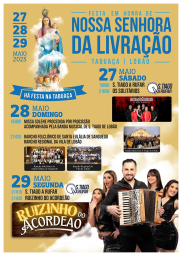 Cartaz Festa em Honra de Nossa Senhora da Livração 2023 - Tabuaça