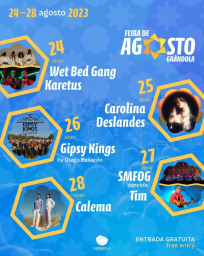 Cartaz Feira de Agosto 2023 - Grândola 